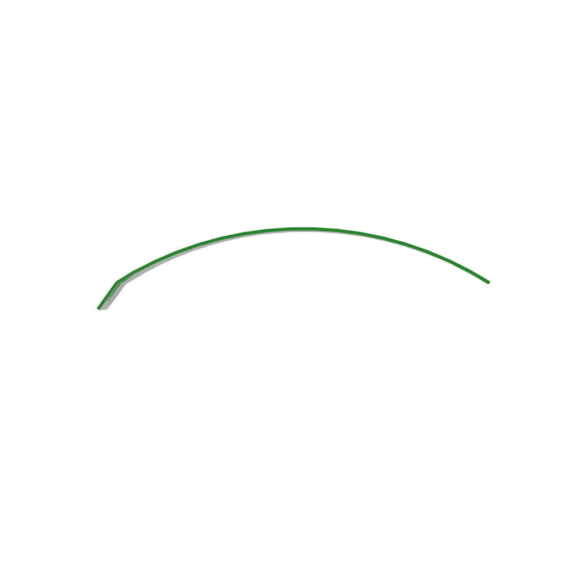 John Deere E82679: Platform Frame Deflector, Left Side