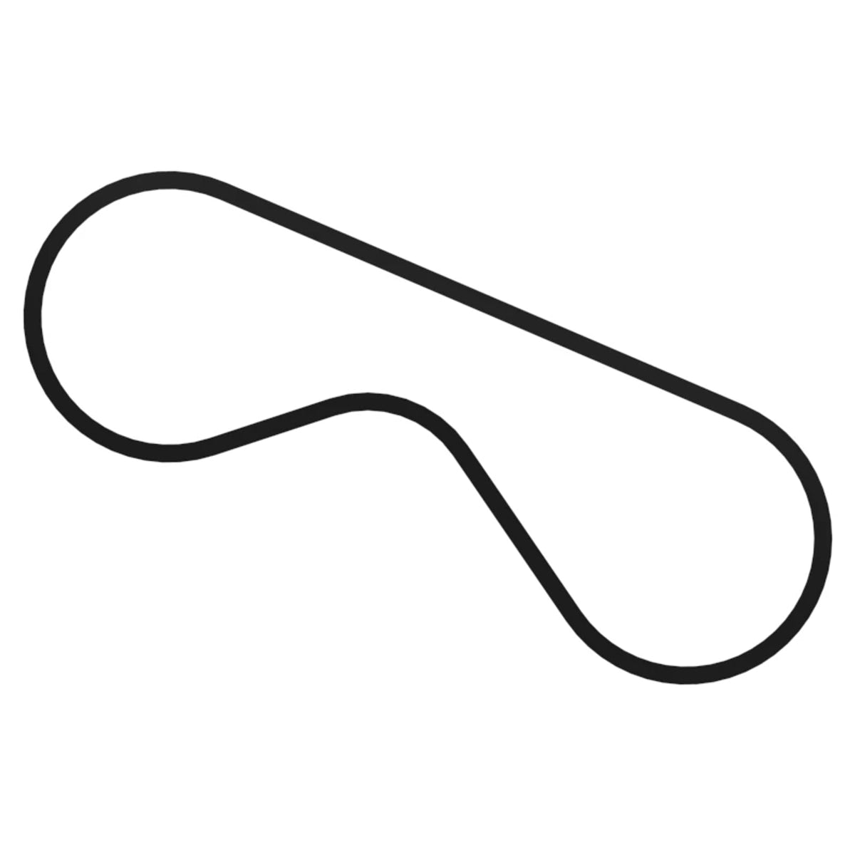 John Deere H101813:  V-Belt, Effective Length 1479.6 mm (58.3 inch)