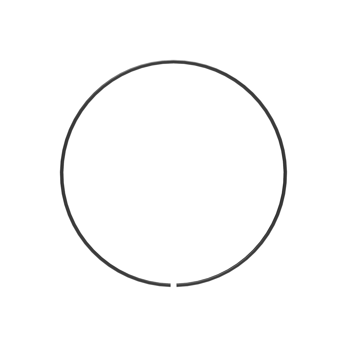 John Deere H214051: Internal Snap Ring