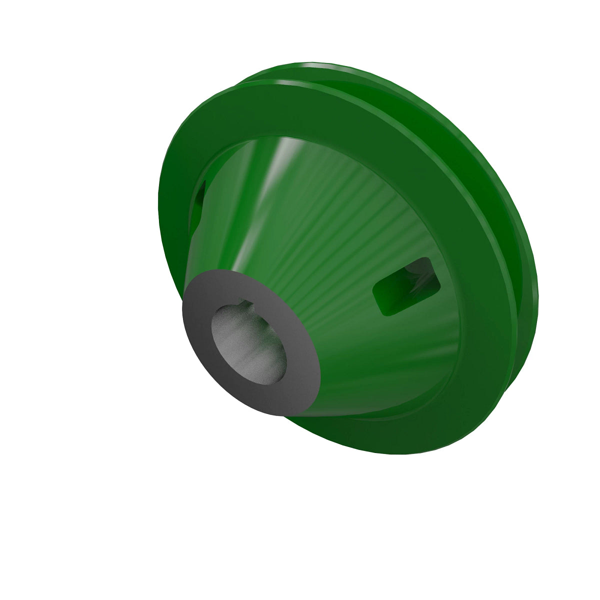 John Deere HXE38636: Engine Vacuum Fan Drive Pulley