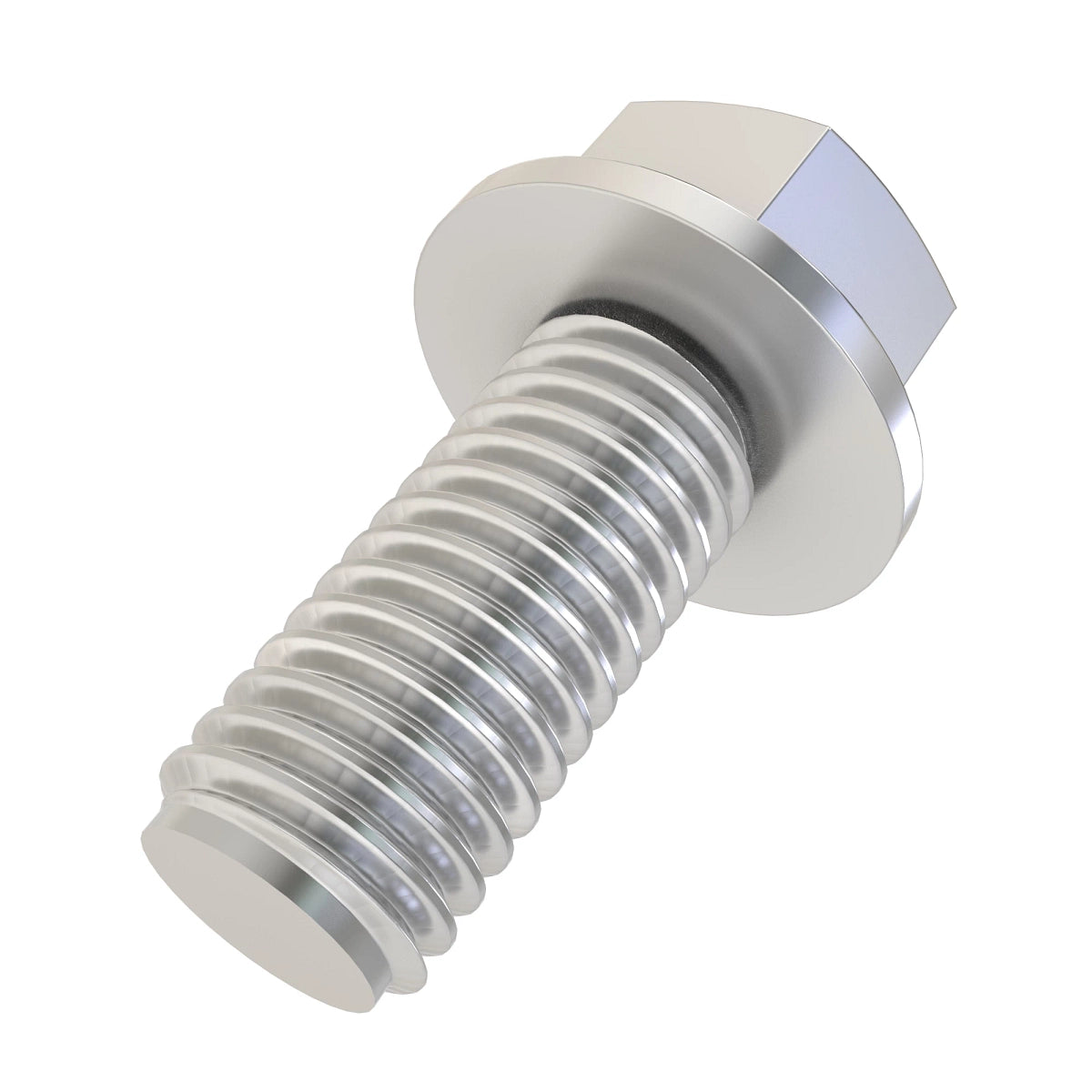 John Deere MIU11325: Hexagonal Head Flange Bolt, M6 X 12