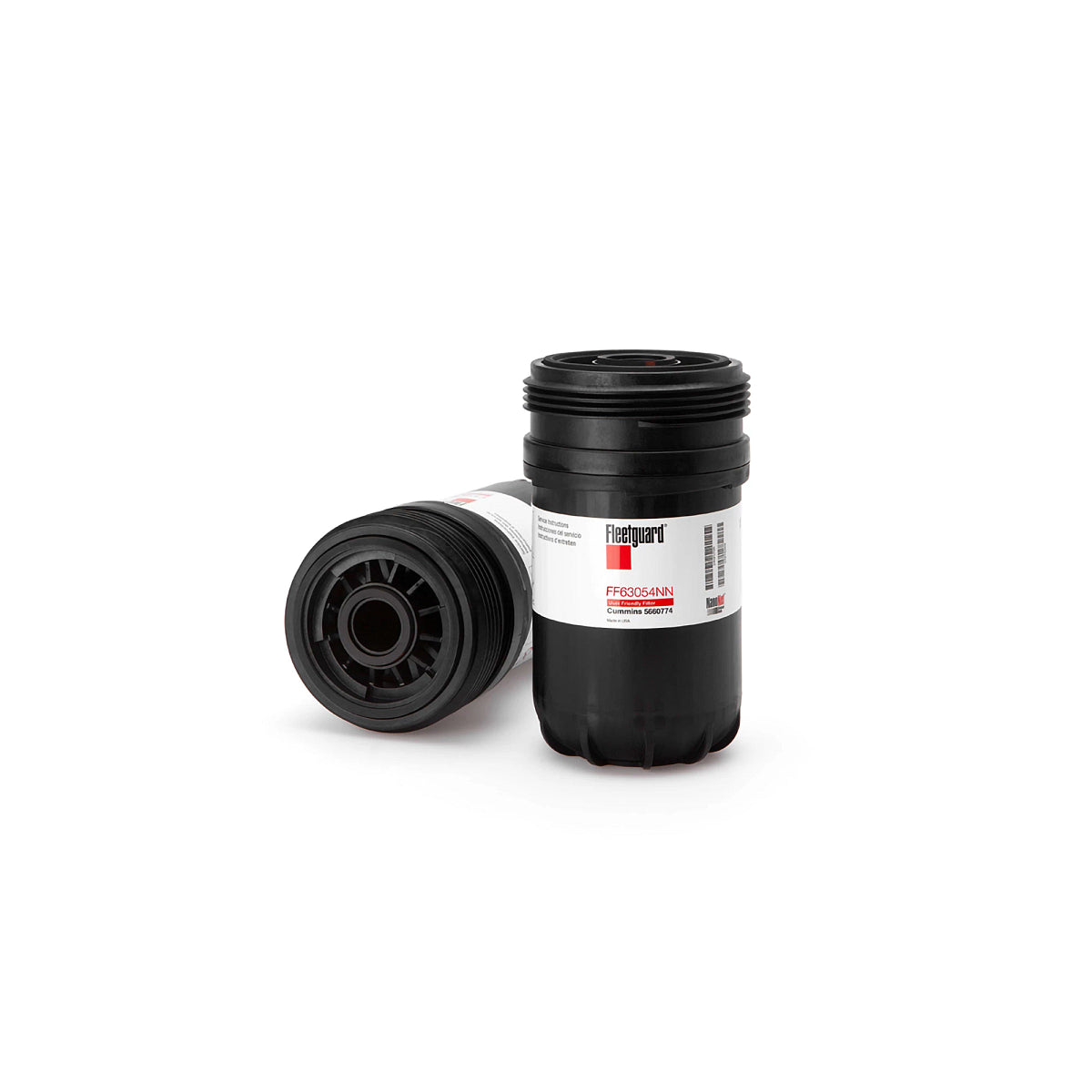 PMFF63054NNJ: Fleetguard Premium Spin-On Fuel Filter