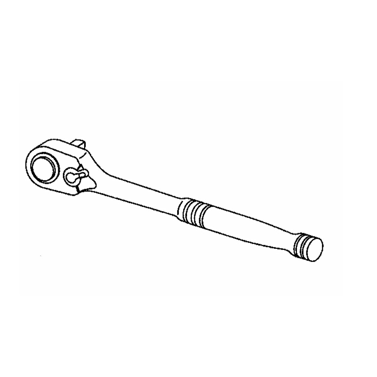 John Deere PT20975: Pear Head Ratchet, 3/8 inch
