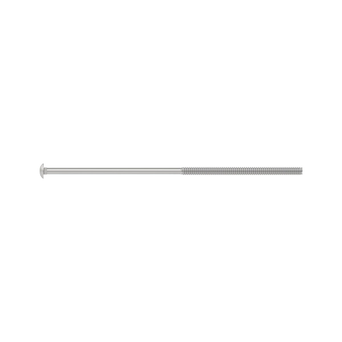 John Deere R108221: Round Head Square Neck Bolt, M6 X 240