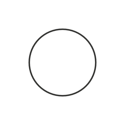 John Deere R120841: Piston and Rod Rubber Seal