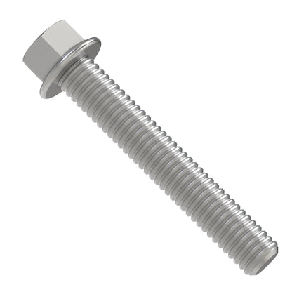 John Deere R136507:  Hexagonal Head Flanged Screw, M10 X 70