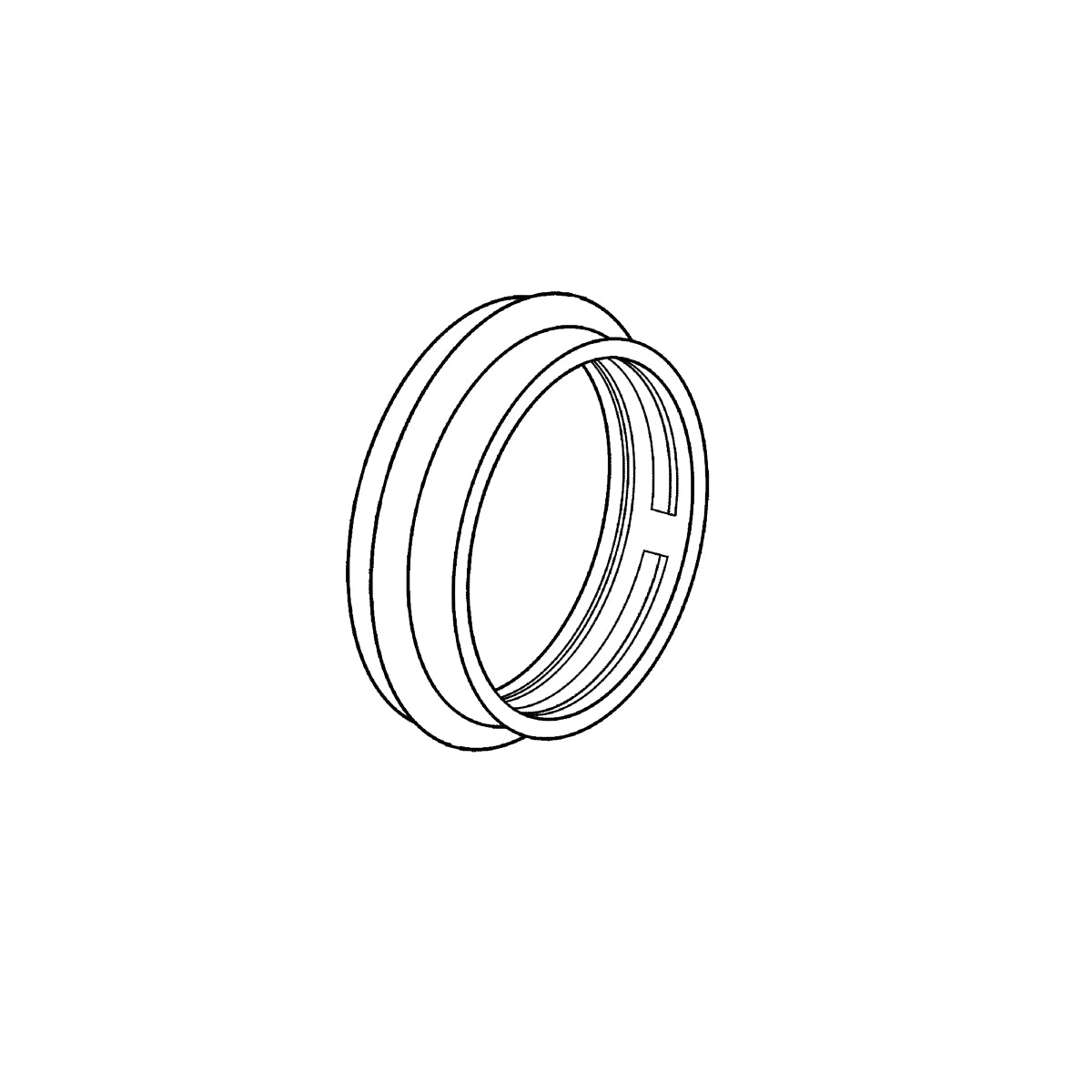 John Deere R31250: Lamp Bezel