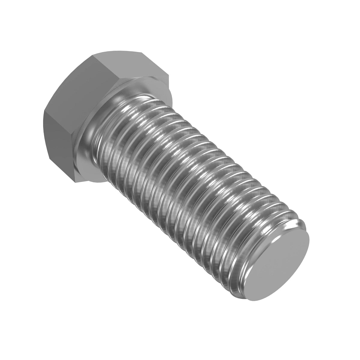 John Deere R54500: Hexagonal Head Bolt, 9.525 X 25.4 mm (3/8" X 1")