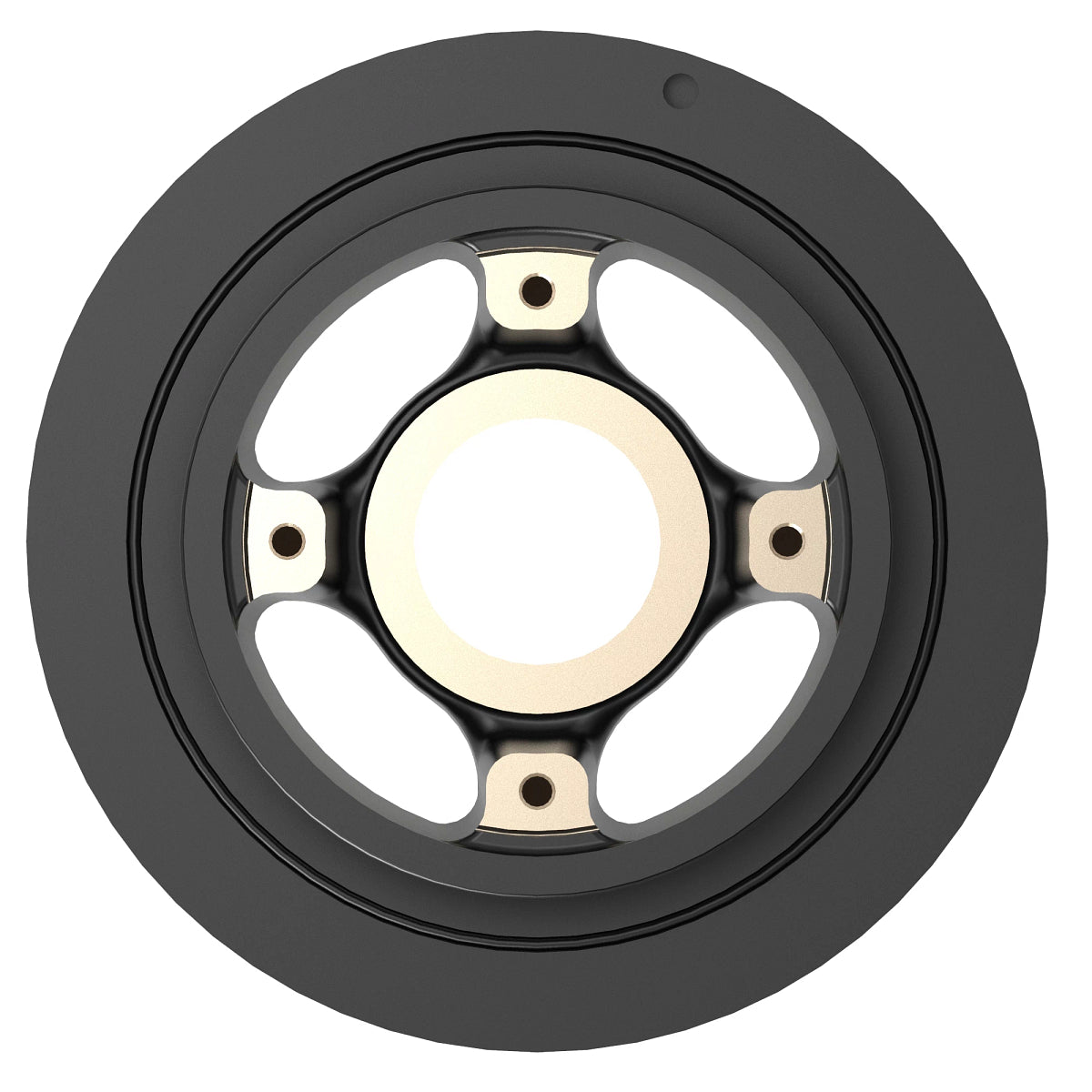 John Deere RE523266: Crankshaft Pulley with Dampener