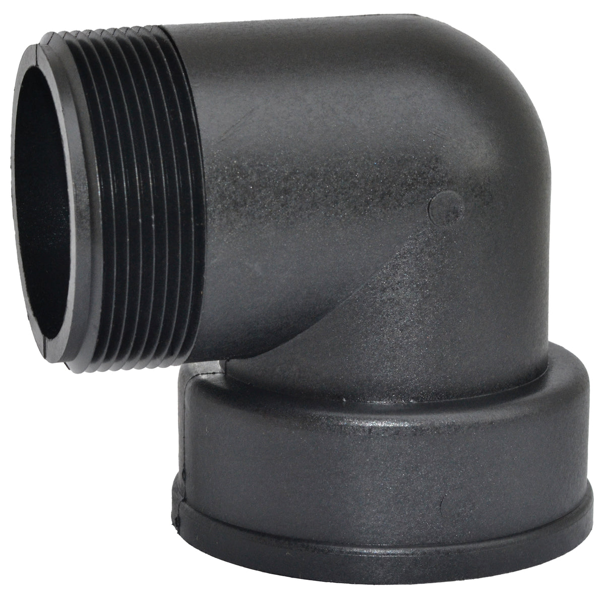 J.D. Skiles Co., SE14P: Poly Street Elbow 1/4FPT x 1/4MPT