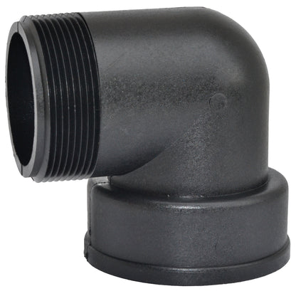 J.D. Skiles Co., SE14P: Poly Street Elbow 1/4FPT x 1/4MPT