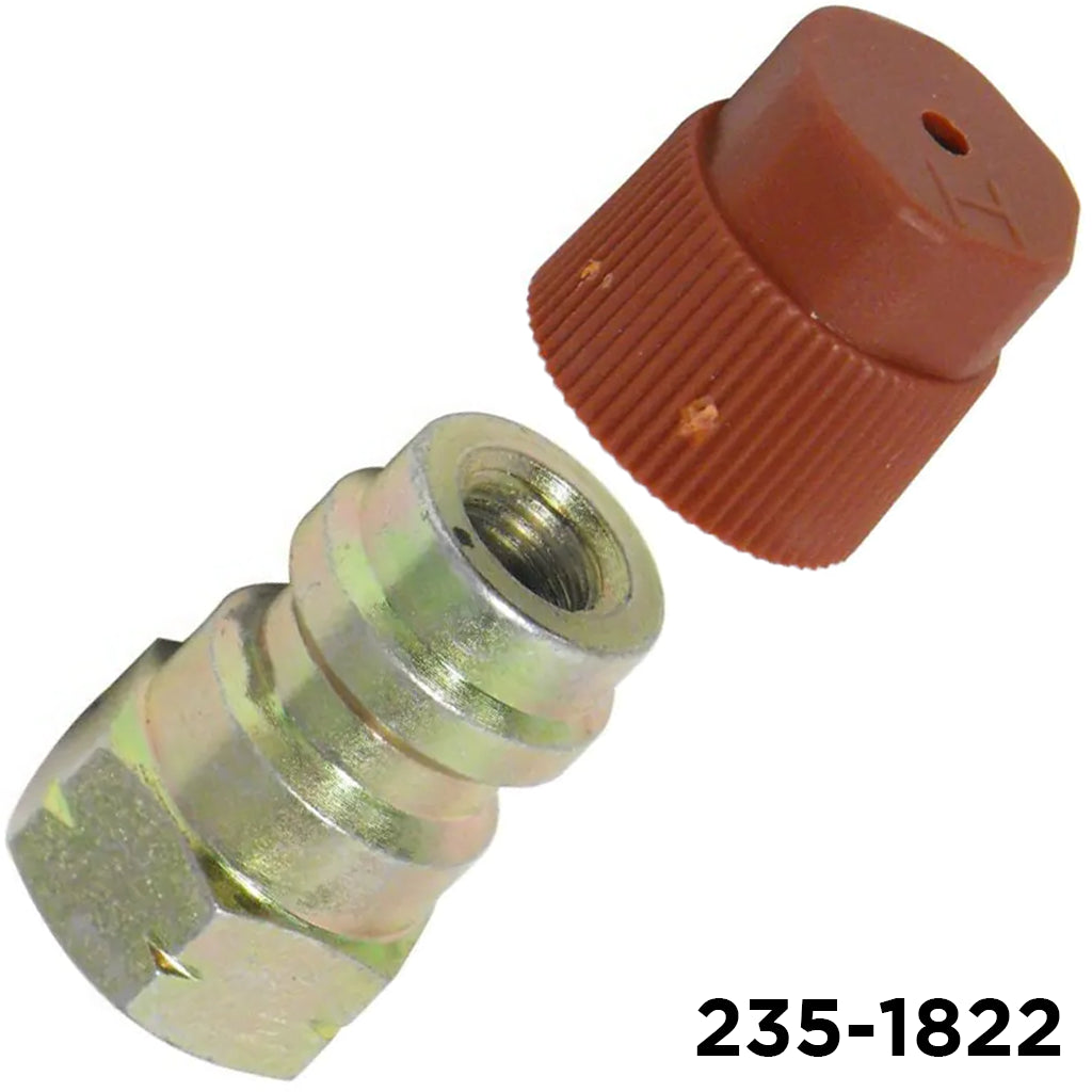 Auto & Truck Wh. 2351822: Fitting Retro Fit Steel Straight 134a 3/16x 16mm High Side