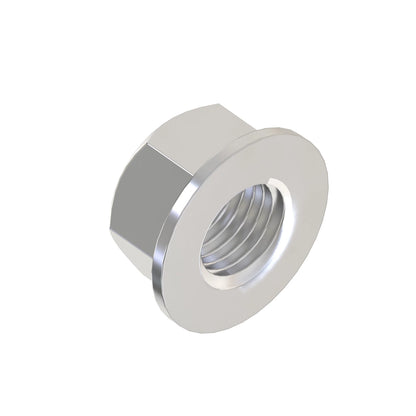 John Deere T157779: Hexagonal Flange Lock Nut, 11.113 mm (7/16")