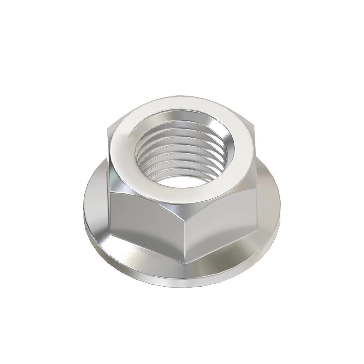 John Deere T157779: Hexagonal Flange Lock Nut, 11.113 mm (7/16")