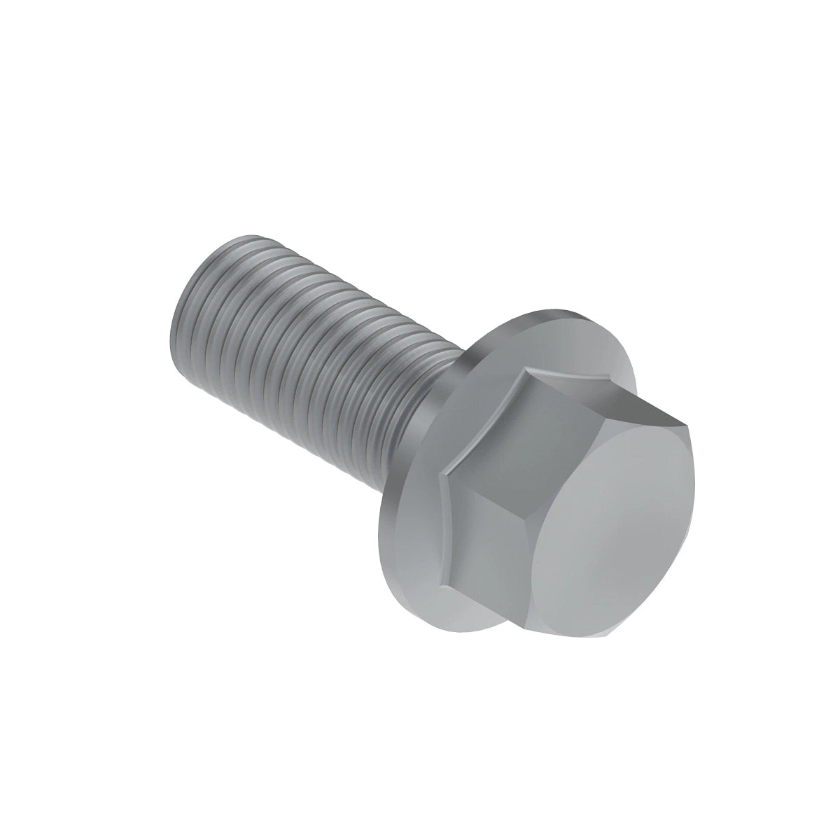 John Deere T23876:  Hexagonal Head Flanged Screw, 6.350 X 15.875 mm (1/4" X 5/8")