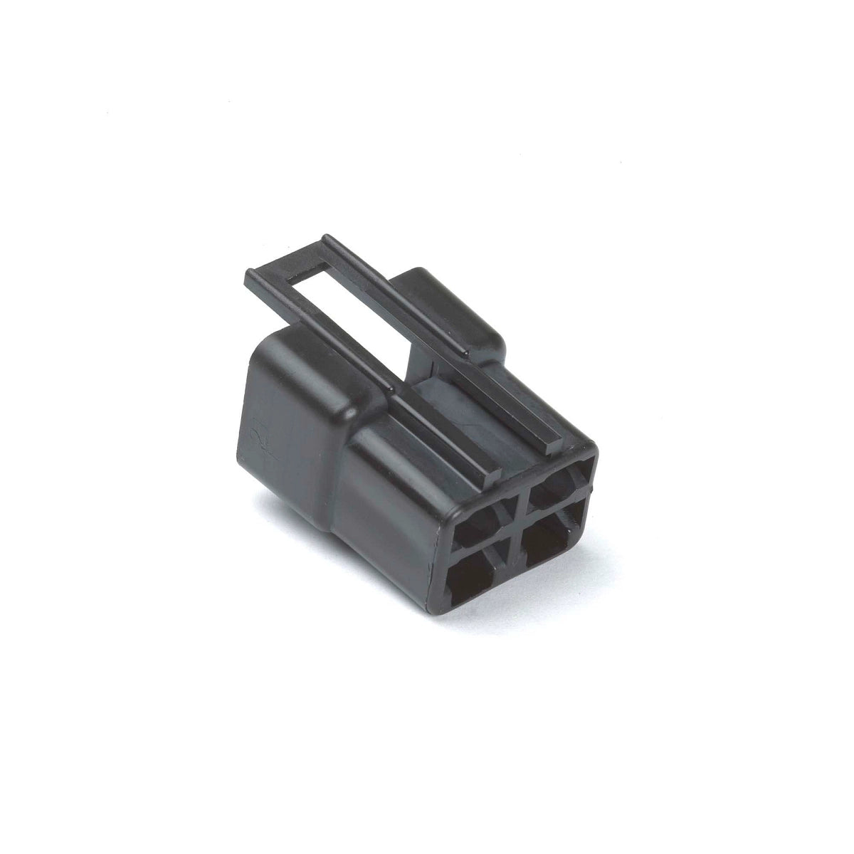 John Deere T24166:  Black Internal Electrical Connector, 4 Cavities