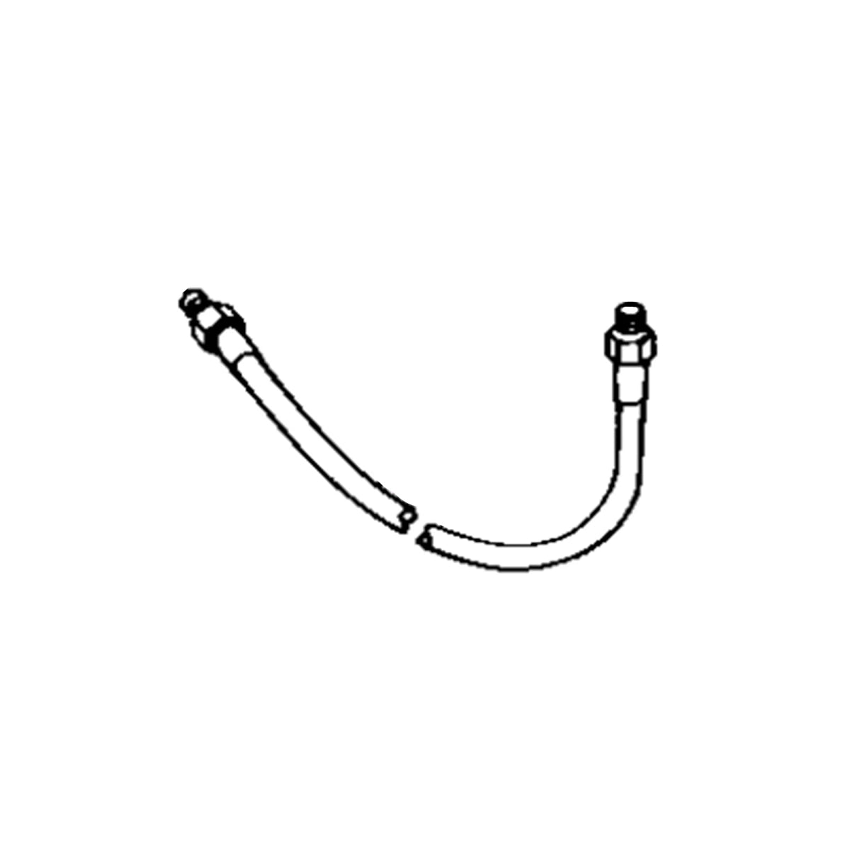 John Deere TY2886:  Flexible Whip Hose for Hand-Operated Grease Guns