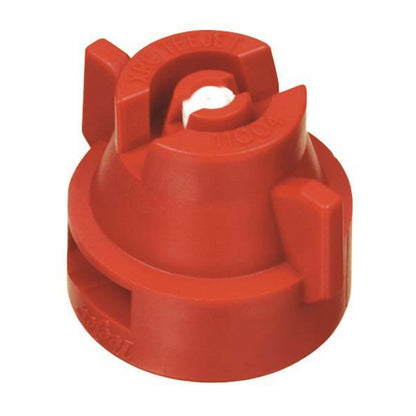 TeeJet XRC11004-VK: Extended Range Ceramic Flat Spray Tip & Cap, Red