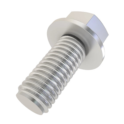 John Deere Z79196: Hexagonal Head Flanged Screw, 3/8" X 3/4"