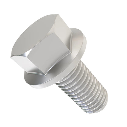 John Deere Z79196: Hexagonal Head Flanged Screw, 3/8" X 3/4"