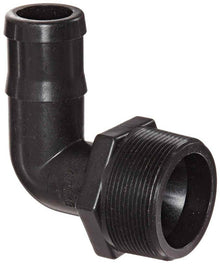 Banjo HB200/150-90: 90° Hose Barb Fitting - 2" MPT x 1 1/2" Hose Barb
