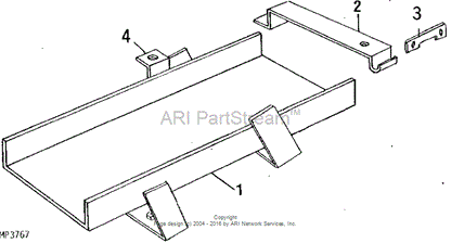 John Deere 03H1836B: Carriage Bolt, 3/8" x 3-1/2" - 03H1836