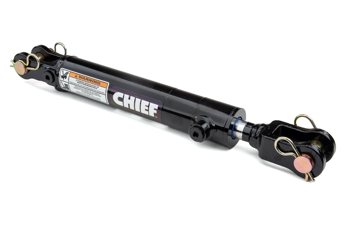 Bailey Sales 214-400: At Tie-Rod Alternative Hydraulic Cylinder: 4 Bore x 16 Stroke, 1.75 Rod