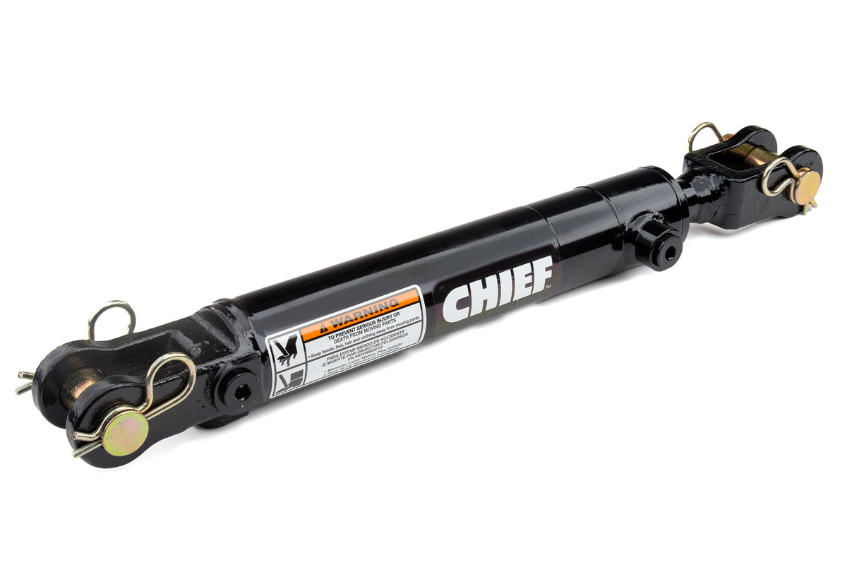 Bailey Sales 214-400: At Tie-Rod Alternative Hydraulic Cylinder: 4 Bore x 16 Stroke, 1.75 Rod