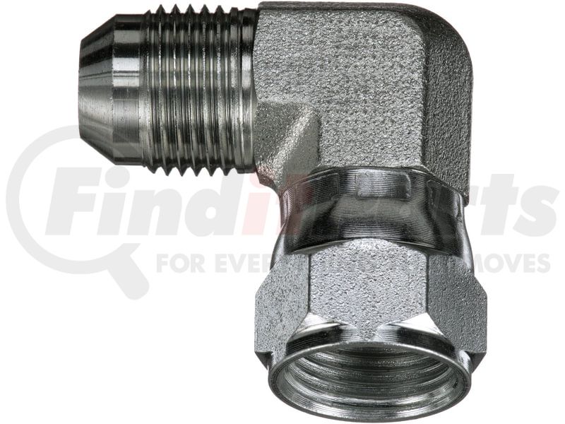 16MJ16FJX90: Male JIC x Female JIC Swivel 90Â°