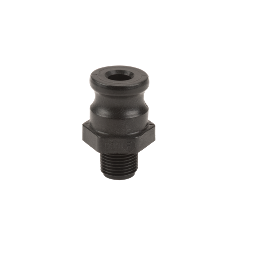 Banjo 050F:  3/4" Male Adapter X  1/2" Male Thread Poly Cam Lever Coupling