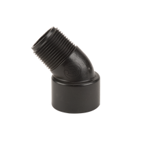 Banjo SL100-45: 1" 45° Poly Street Elbow